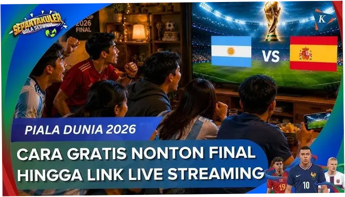 Link Live Streaming Piala Dunia 2026 Hari Ini Prancis vs Inggris: Laga Terakhir