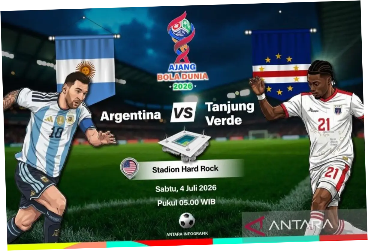 Piala Dunia 2026: Argentina vs Tanjung Verde, Pertarungan Sengit di Babak 32 Besar