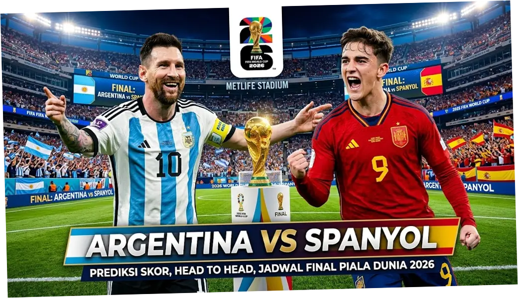 Spanyol vs Argentina di Final Piala Dunia 2026, Tottenham Hotspur Ukir Rekor