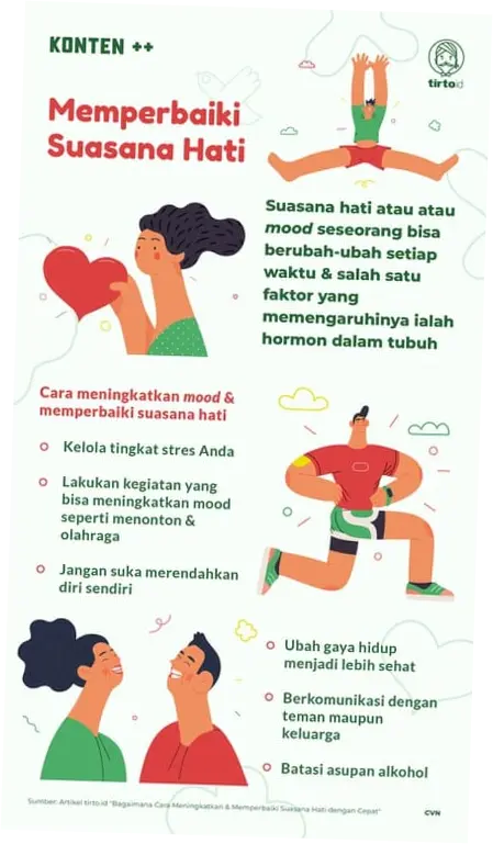 Tips Menjaga Suasana Hati, Jangan Lupa Olahraga Rutin